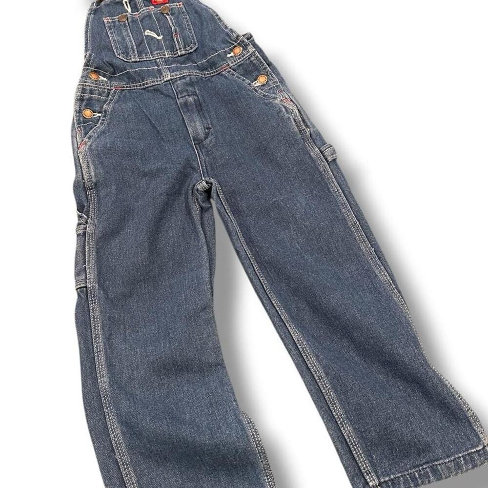 Dickies blue denim overalls with